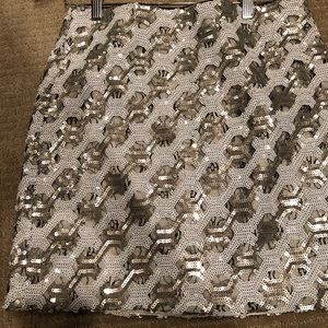 Banana Republic sequin skirt size 8